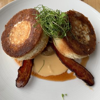 Wolf's Ridge Brewing - Toad in a Hole prepared in a fun way with a great combination of flavors. - Breweries Near Me - Columbus, Ohio Wolf's Ridge Brewing - Toad in a Hole prepared in a fun way with a great combination of flavors. - Breweries Near Me - Columbus, Ohio