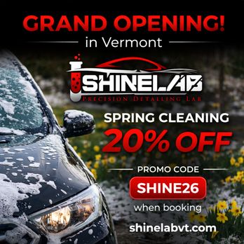 Shine Lab - Car Wash Near Me - Essex Junction, Vermont Shine Lab - Car Wash Near Me - Essex Junction, Vermont