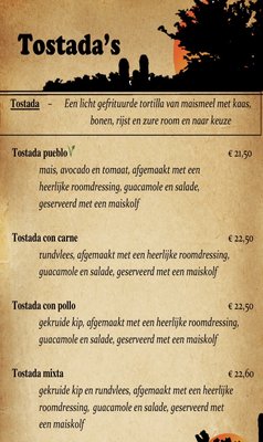 Menu photo 7 Mexicaans Restaurant Yucatán Leeuwarden, FR Menu photo 7 Mexicaans Restaurant Yucatán Leeuwarden, FR