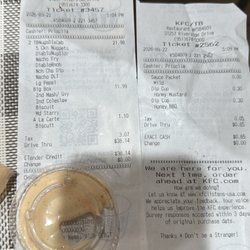 KFC - Receipt