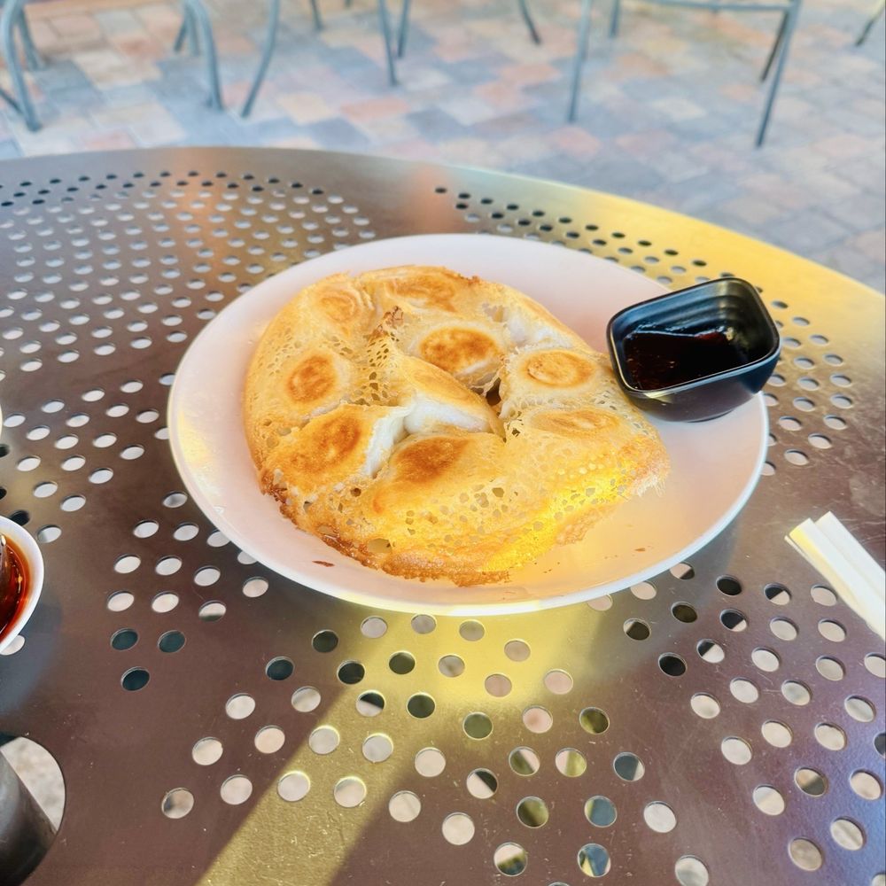 Pan Dumpling House - Pan fried D4. 牛肉洋葱餃 / Beef & Onions Dumplings (10 Pieces) - Chinese Near Me - Corona, California