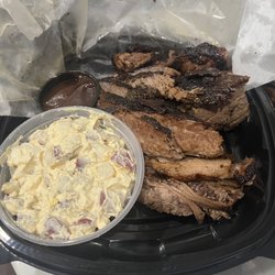 The Guys Market Smokehouse Kiosk - Red Potato Salad & Brisket