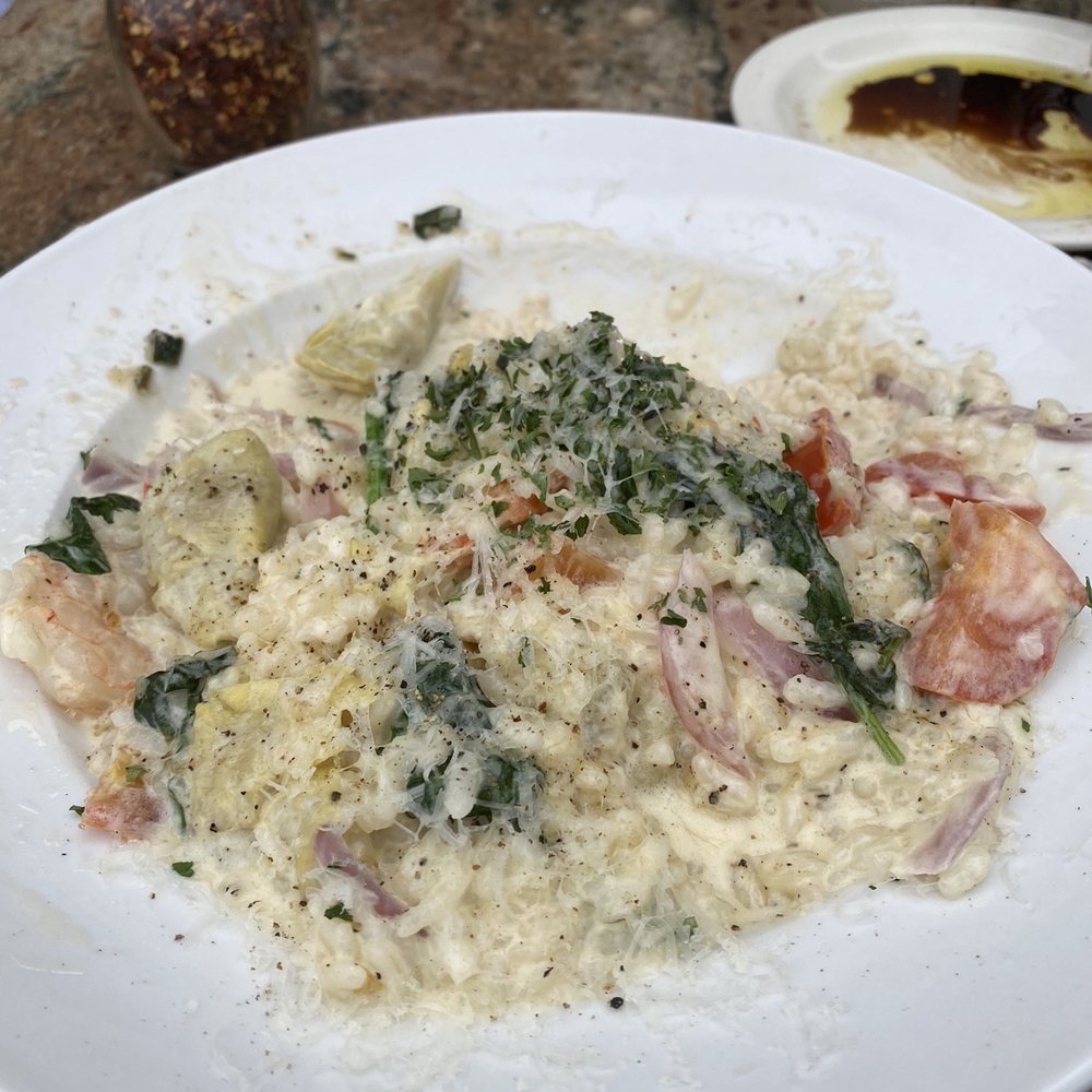 Capriccio Inc - Risotto with shrimp in a saffron sauce! - Italian Near Me - Ventura, California Capriccio Inc - Risotto with shrimp in a saffron sauce! - Italian Near Me - Ventura, California
