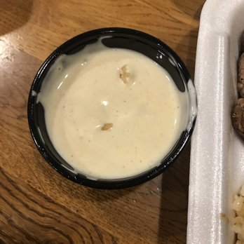 Hibachi Express - a plate of food and a bowl of sauce - Japanese Near Me - Columbia, South Carolina