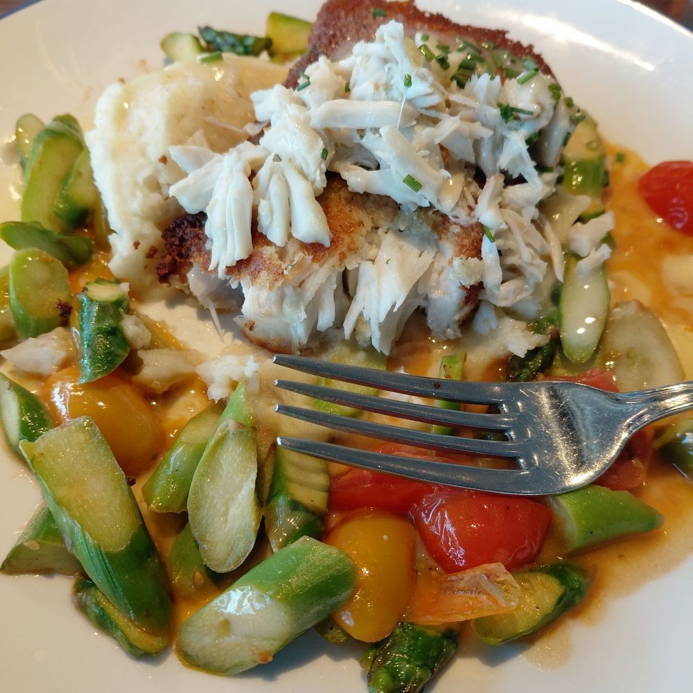 Carrol's Creek Cafe - Herb crusted Rockfish - Seafood Near Me - Annapolis, Maryland Carrol's Creek Cafe - Herb crusted Rockfish - Seafood Near Me - Annapolis, Maryland