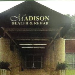 Madison Health & Rehab - Entrance to the facility