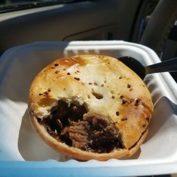 Steak Garlic Mushroom Pie