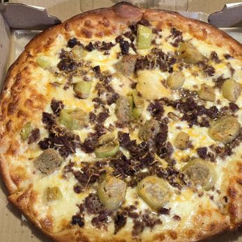 Joey's Pizza Depew - Small (12", 8 slice) Vincenzo Pizza [Cooked extra crispy underneath; Cut int 6 slices]: Extra crispy underneath="cheat code" going forward! - Pizza Near Me - Depew, New York