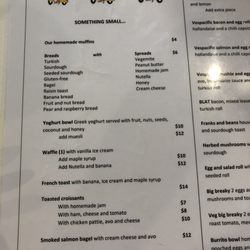 Vespacific Cafe - Menu 2