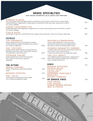 Menu photo 8 Calvert's in the Heights Pensacola, FL Menu photo 8 Calvert's in the Heights Pensacola, FL