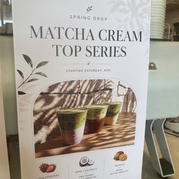 Matcha cream flavors