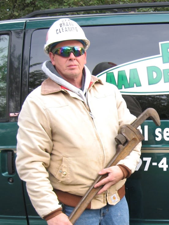 Slide of AAA Drain Cleaning