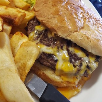 El Compadre - Cheeseburger and steak fries - Mexican Near Me - Atascadero, California
