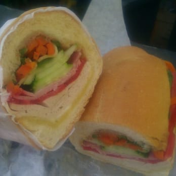 Cafe La Vie - The red is lunch meat. Yummy pickled carrot! - Coffee & Tea Near Me - Tacoma, Washington Cafe La Vie - The red is lunch meat. Yummy pickled carrot! - Coffee & Tea Near Me - Tacoma, Washington