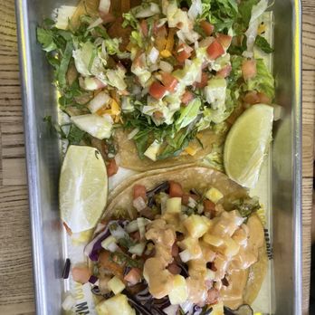 Taco Madre - Fish taco and fried avocado taco - Fast Food Near Me - North Aurora, Illinois