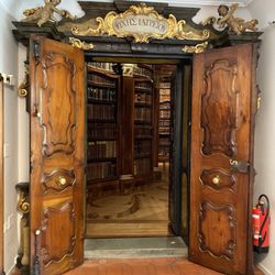 Stiftsbibliothek - Library entrance