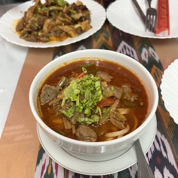 Cafe Kashkar - Lagman soup - Turkish Near Me - Brooklyn, New York
