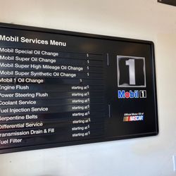 Fleet Express Wash - The oil change menu