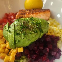 Mulholland Drive Salad with Salmon substitution Mulholland Drive Salad with Salmon substitution