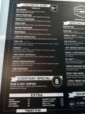 Menu photo 1 Grab & Go San Diego, CA Menu photo 1 Grab & Go San Diego, CA