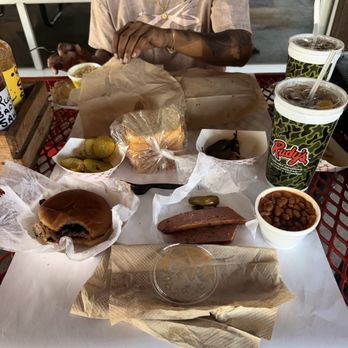 Rudy's "Country Store" and Bar-B-Q - Spread - Barbeque Near Me - Katy, Texas Rudy's "Country Store" and Bar-B-Q - Spread - Barbeque Near Me - Katy, Texas