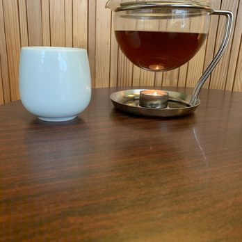 Path Of Tea - Tea blend of Organic Tiger Pu - erh and Chai Spice Turmeric in a Large Pot of Tea - Coffee & Tea Near Me - Houston, Texas