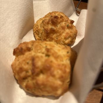 Red Lobster - two biscuits in a basket on a table - Seafood Near Me - Denton, Texas Red Lobster - two biscuits in a basket on a table - Seafood Near Me - Denton, Texas