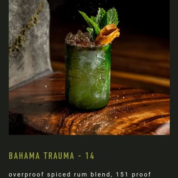 Last Rites - Online menu: Bahama Trauma. Tue evening 2021-09-28 - Cocktail Bars Near Me - San Francisco, California Last Rites - Online menu: Bahama Trauma. Tue evening 2021-09-28 - Cocktail Bars Near Me - San Francisco, California