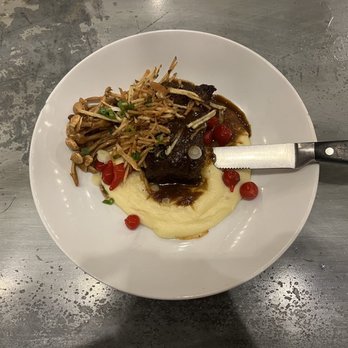 Forbidden Root - Short rib entrée - Brewpubs Near Me - Chicago, Illinois