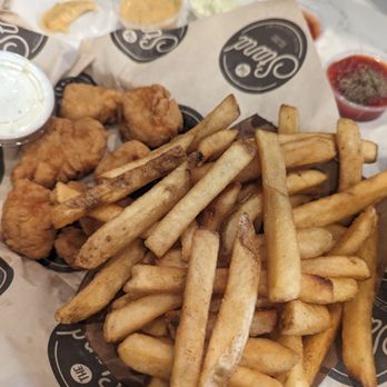 The Stand - American Classics Redefined - Fries and chicken bites - Burgers Near Me - Long Beach, California
