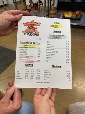 Menu photo 5 Abuelito's Street Tacos Forney, TX Menu photo 5 Abuelito's Street Tacos Forney, TX