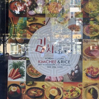 Kimchee & Rice - Outside window - Korean Near Me - Portland, Oregon Kimchee & Rice - Outside window - Korean Near Me - Portland, Oregon