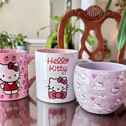 Marshalls - "Just 3" today for the mug collection-lol..... *:。゚Love a great deal @ $4.99 each @ Marshall's. #HelloKitty *:。゚