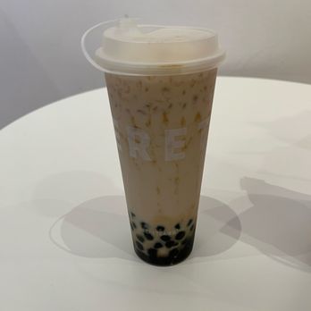 Heeretea - T11 roasted oolong milk tea w/ boba - Coffee & Tea Near Me - San Mateo, California