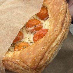 Bernal Bakery - Seasonal - Golden cherry tomatoes with cheese $5.50 8/11/24