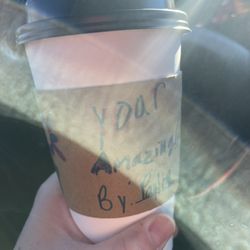The Bellville Perk - The elementary students decorated the cup sleeves. I thought this was just a cute touch.