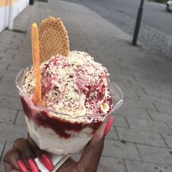 Pinguino Eis - Spaghetti eis