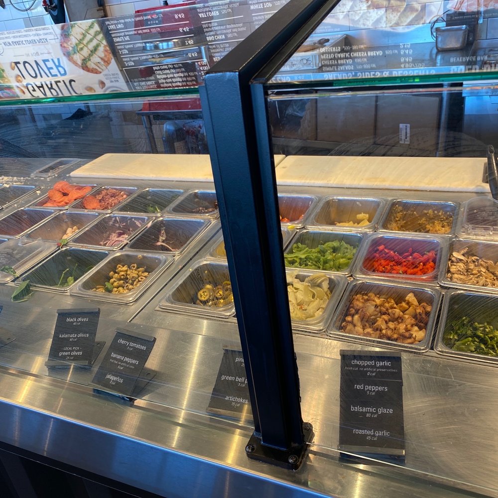 This is set up very much like a chipotle.