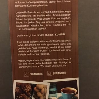 Krummbeere - Cafes Near Me - Nuremberg, BY