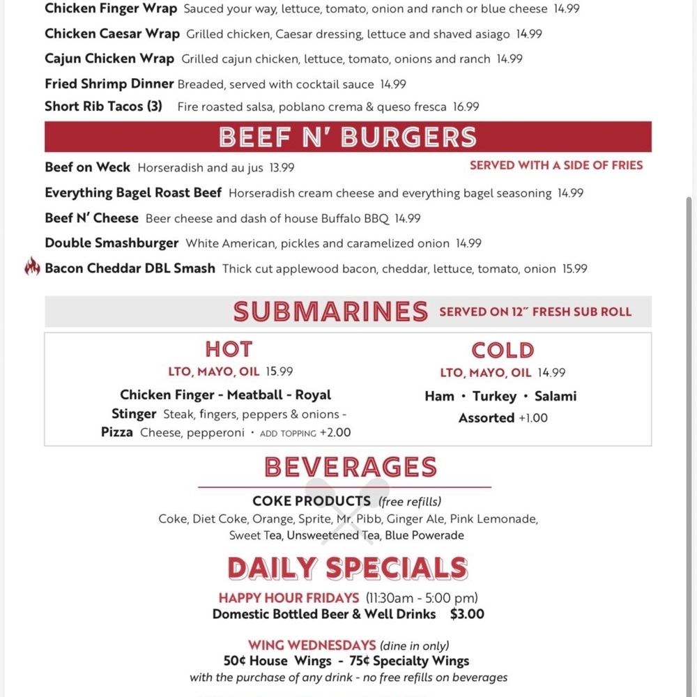 Sonny Red's - Pizza Near Me - Lackawanna, New York