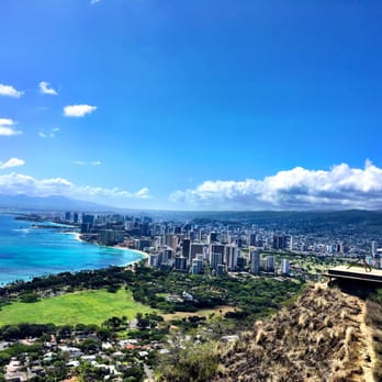 Diamond Head State Monument - The view from the top of diamond head - Parks Near Me - Honolulu, Hawaii