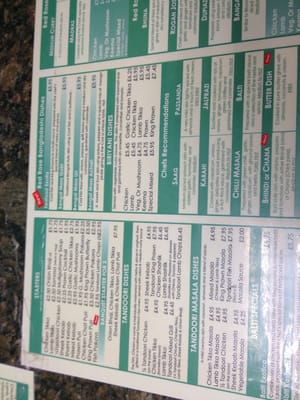 Menu photo 2 Red Rose Stockport, XGM Menu photo 2 Red Rose Stockport, XGM
