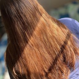 Bad hair dye job.. not by Alexa