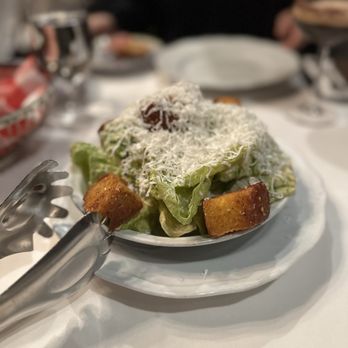 Carbone - Caesar salad. Made table side. - Italian Near Me - New York, New York Carbone - Caesar salad. Made table side. - Italian Near Me - New York, New York