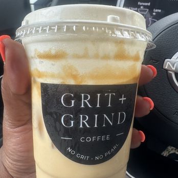 Grit + Grind Coffee - Salted OG with oakmilk - Acai Bowls Near Me - Bastrop, Louisiana Grit + Grind Coffee - Salted OG with oakmilk - Acai Bowls Near Me - Bastrop, Louisiana