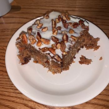 Cracker Barrel Old Country Store - Carrot cake for dessert at Cracker Barrel. Where am I gonna put all this??? - Breakfast & Brunch Near Me - Gainesville, Florida Cracker Barrel Old Country Store - Carrot cake for dessert at Cracker Barrel. Where am I gonna put all this??? - Breakfast & Brunch Near Me - Gainesville, Florida