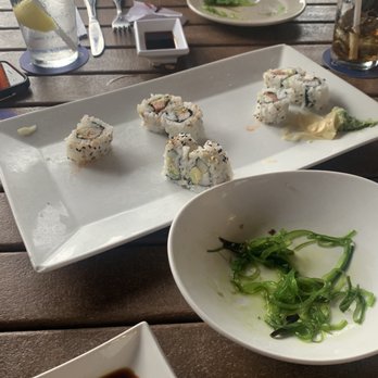 Dive Bar Restaurant - Forgot to take a picture sooner! Sushi and seaweed salad - Seafood Near Me - Jupiter, Florida Dive Bar Restaurant - Forgot to take a picture sooner! Sushi and seaweed salad - Seafood Near Me - Jupiter, Florida