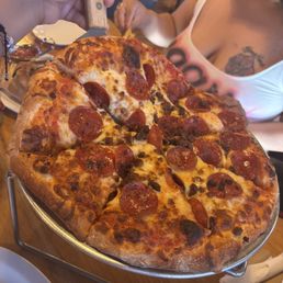 Pepperoni and Meatball Pizza Pepperoni and Meatball Pizza