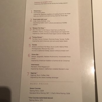 Localis - 7 course meal menu- amazing! Well worth it and a great establishment - New American Near Me - Sacramento, California Localis - 7 course meal menu- amazing! Well worth it and a great establishment - New American Near Me - Sacramento, California
