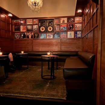 Harlan Records - seating - Cocktail Bars Near Me - San Francisco, California